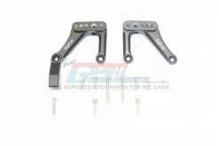 GPM Racing ES028-BK | GPM Black Aluminium Front Shock Mount Set
