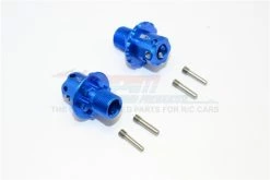 GPM Racing ARR010--13MM-B | GPM Blue Aluminium ARRMA Kraton, Talion & Outcast +13mm Wheel Hex Extension 2Pcs