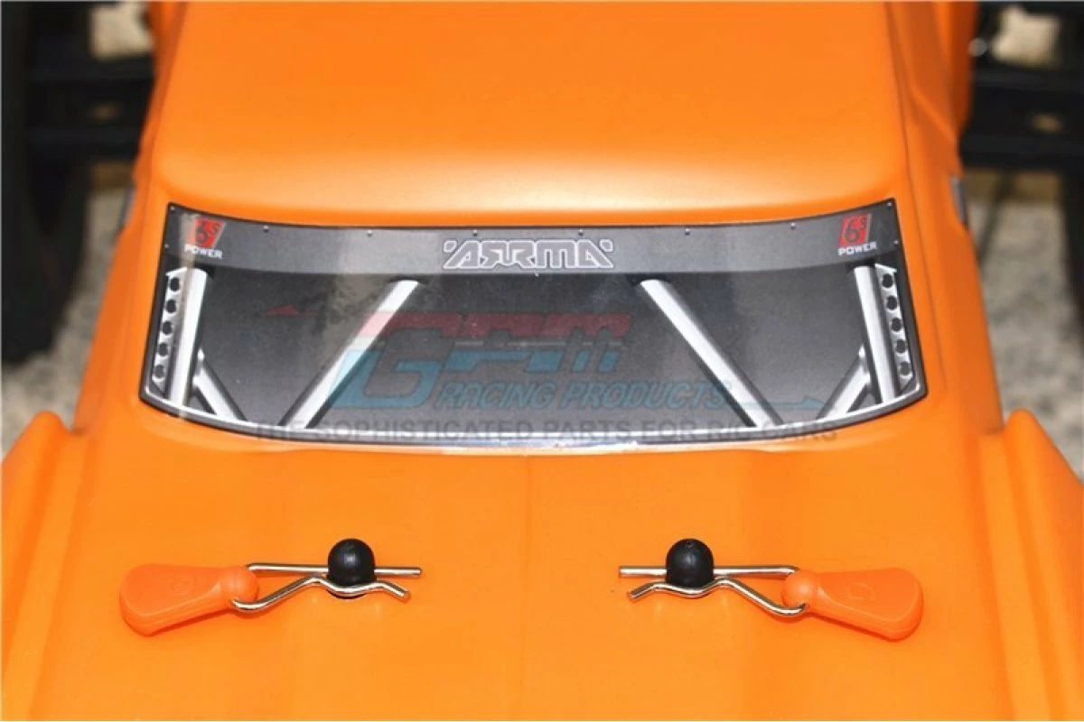 GPM Racing BCM005-BK | GPM 1.8mm 1/5 & 1/8 Silver Body Pins 6Pcs W/ Easy Pull - Image 2