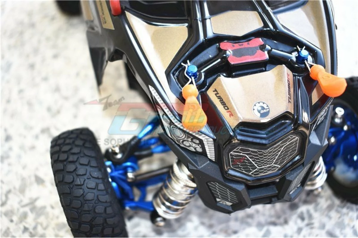 GPM Racing BCM007-BK | GPM 0.9mm 1/16 Silver Body Pins 10Pcs W/ Easy Pull - Image 2