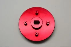 GPM Racing BJ115-R | GPM Red Aluminium Spur Gear Adapter For HPI Baja 5B