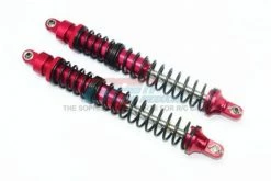 GPM Racing BJ208R-A-R-BK | GPM Red Aluminium 137-208mm Rear Shocks 2Pcs