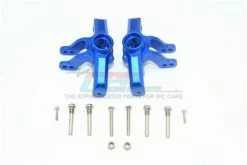 GPM Racing BR021-B | GPM Blue Aluminium Steering Hubs 2Pcs