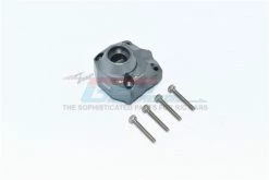 GPM Racing CP012A-GS | GPM Grey Aluminum Front Or Rear Gearbox Cover