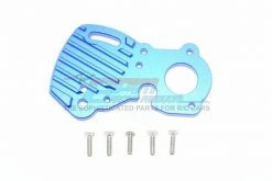 GPM Racing ER2018A-B | GPM Blue Aluminium E-Revo 2.0 Motor Mount Plate W/ Heat Sink