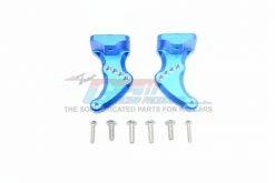 GPM Racing ER2040RA-B | GPM Blue Aluminium Rear Wing Mounts 2Pcs