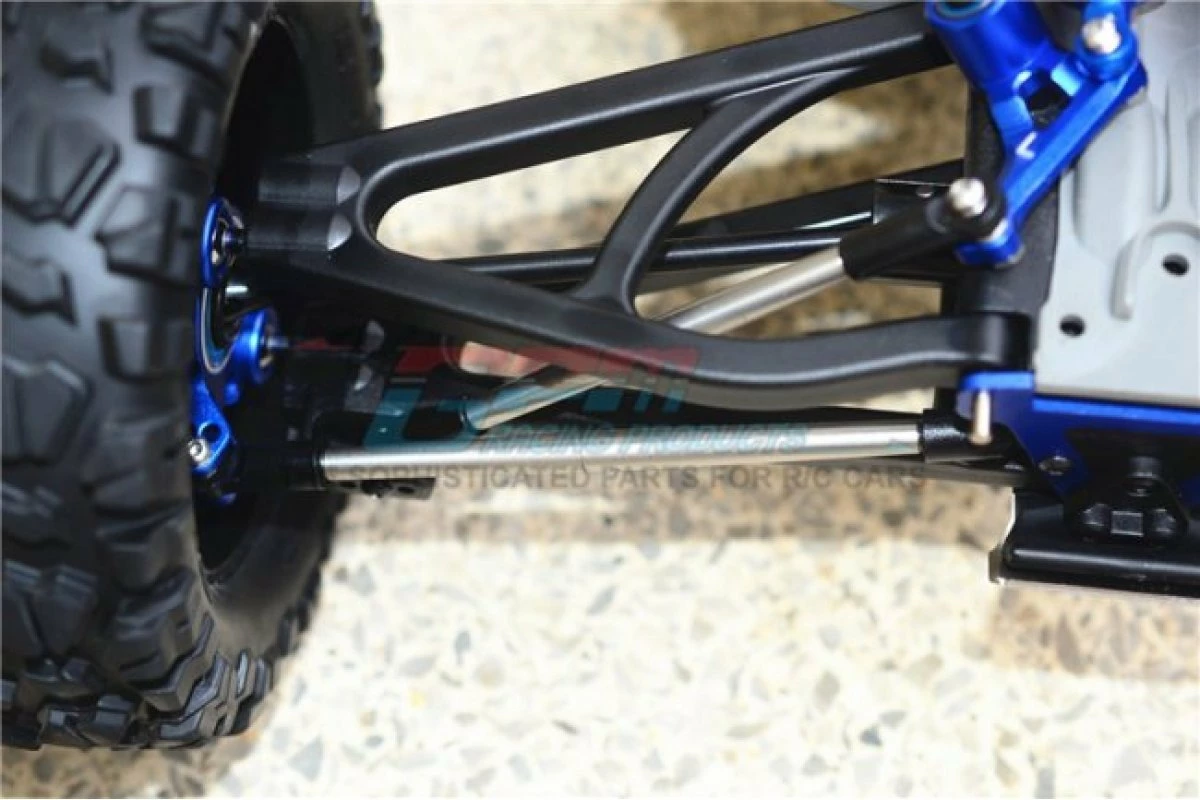 GPM Racing ER2049S-2-OC-BEBK | GPM Stainless Steel E-Revo 2.0 Front Or Rear Tie Rod 2Pcs - Image 2