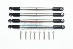 GPM Racing ER2049S-4-OC-BEBK | GPM Stainless Steel E-Revo 2.0 Front Or Rear Tie Rod 4Pcs