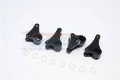 GPM Racing ERV027-BK | GPM Black Aluminium Traxxas Mini E-Revo Front And Rear Rocker Arm Set