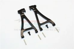 GPM Racing ERV055-BK | GPM Black Aluminium Front Lower Suspension Arms 2Pcs