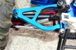 GPM Racing ERV160-GS-BEBK | GPM Grey Aluminium Traxxas Mini E-Revo Complete Tie Rod Set