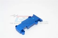 GPM Racing ERV331R-B | GPM Blue Aluminium Rear Skid Plate