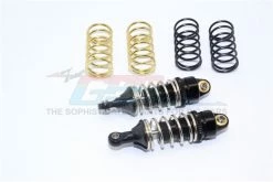 GPM Racing ERV348-BK-S | GPM Black Aluminium 48mm Adjustable Shocks 2Pcs