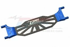 GPM Racing GSLE0126-B | GPM Blue Aluminium & Carbon Fibre Battery Cover