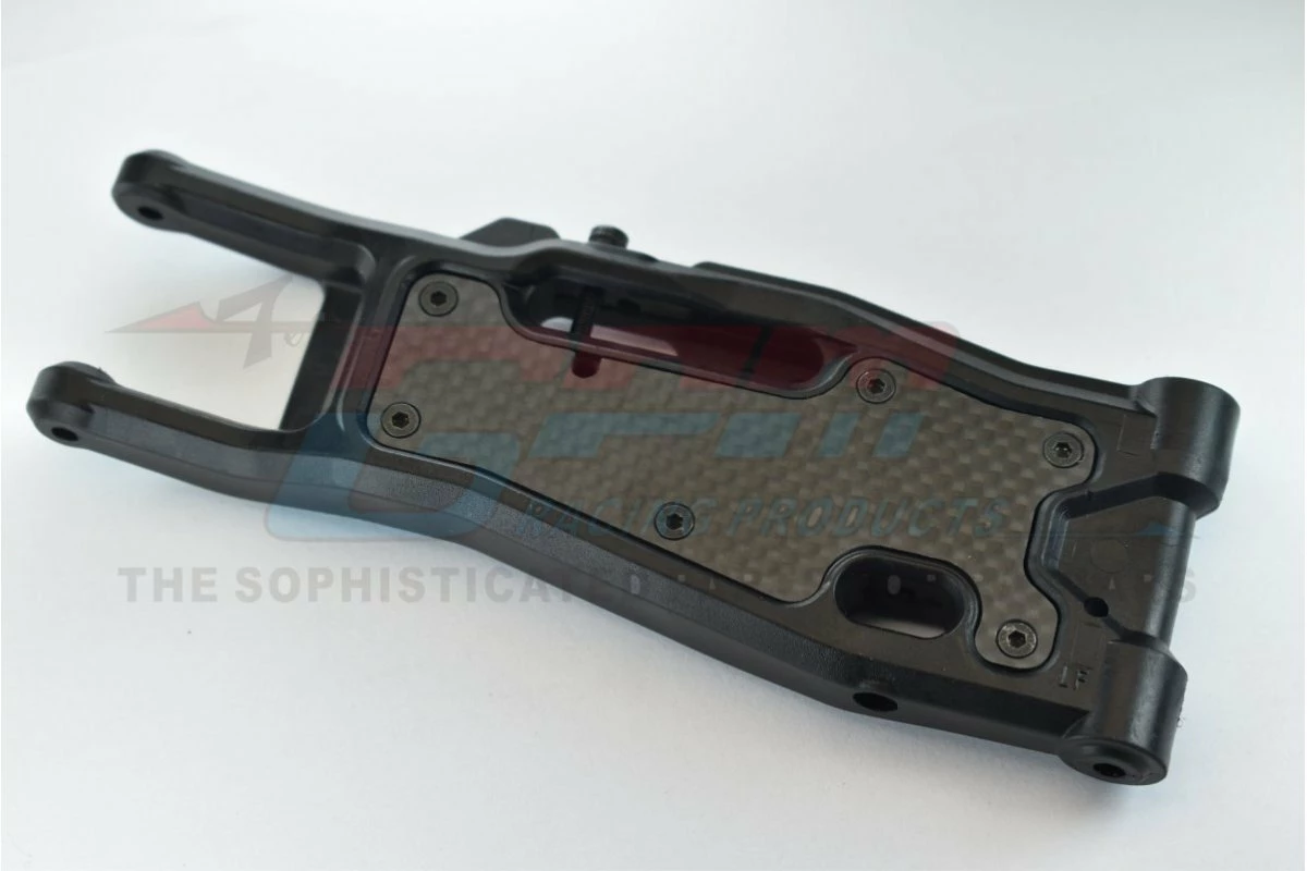 GPM Racing GSLE055A-BK | GPM Carbon Fibre Front Suspension Arm Covers 2Pcs - Image 2