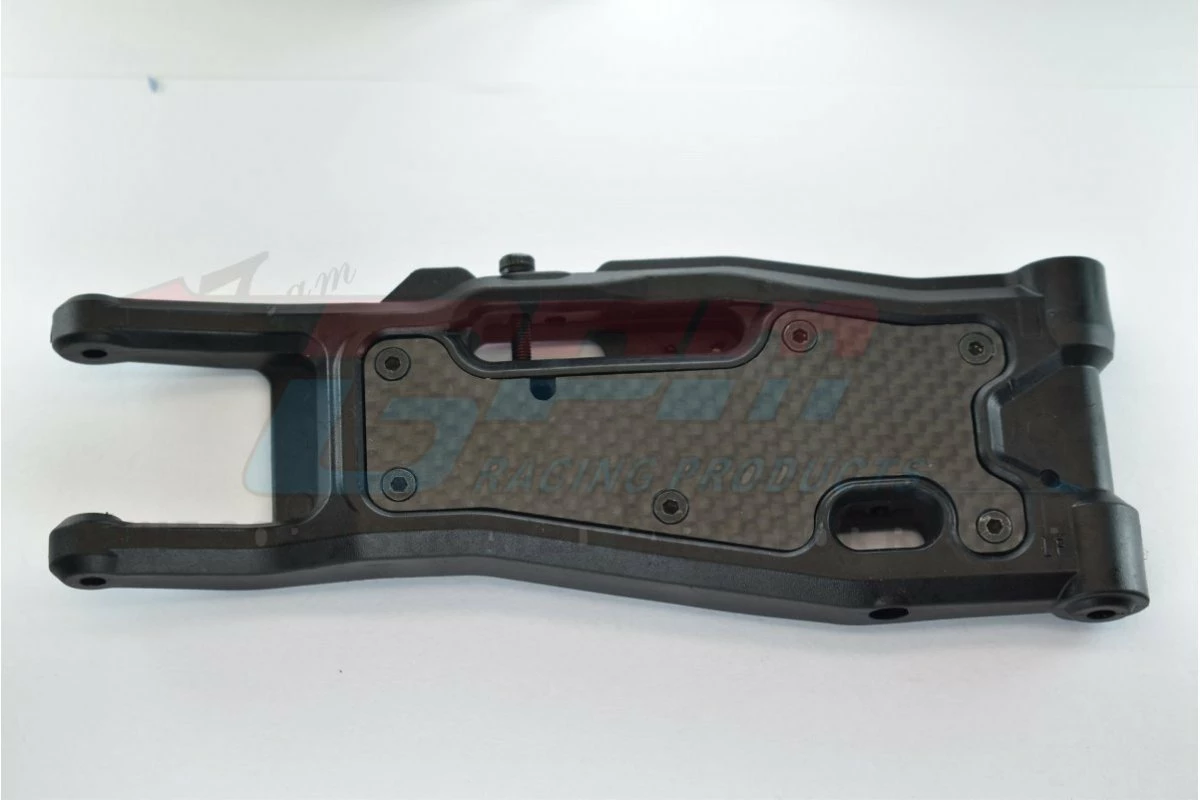 GPM Racing GSLE055A-BK | GPM Carbon Fibre Front Suspension Arm Covers 2Pcs - Image 3