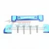 GPM Racing GT009-B | GPM Blue Aluminium Rear Lower Suspension Mount 3Pcs