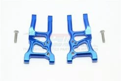 GPM Racing GT055-B | GPM Blue Aluminium Front Suspension Arms 2Pcs W/ Hardware