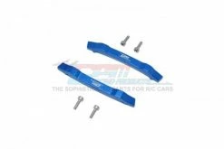 GPM Racing HS015-B | GPM Blue Aluminium 1/10 Hoss 4X4 VXL Roof Skid Plate Set W/ Hardware