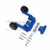 GPM Racing HS040R-B | GPM Blue Aluminium Hoss 4X4 VXL Adjustable Wheelie Bar W/ Hardware