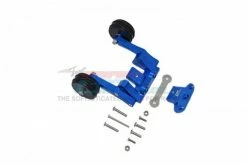 GPM Racing HS040R-B | GPM Blue Aluminium Hoss 4X4 VXL Adjustable Wheelie Bar W/ Hardware
