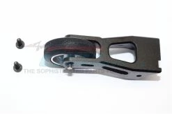 GPM Racing LB333R-BK | GPM Black Aluminium Lunch Box Rear Wheelie Bar W/ Hardware