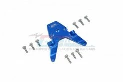 GPM Racing LM012FA-B | GPM Blue Aluminium Losi Mini T & Mini B 2.0 Front Bulkhead