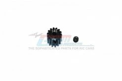 GPM Racing LM014T-BK | GPM Steel 14T 48dp/0.5Mod Pinion Gear