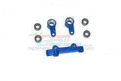 GPM Racing LM048-B | GPM Blue Aluminium Steering Assembly Set