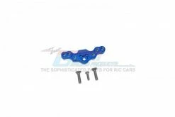 GPM Racing LM054SM-B | GPM Blue Aluminium Losi Mini-T & Mini-B 2.0 Front Upper Arm Tie Rods Stabilising Mount W/ Hardware