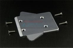 GPM Racing LO5T331R-S | GPM Silver Aluminium Rear Gear Box Skid Plate