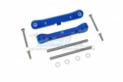 GPM Racing LU4009-B | GPM Blue Aluminium Rear Lower Suspension Mount 2Pcs W/ Hardware