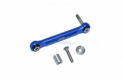 GPM Racing LU4024A-B | GPM Blue Aluminium Losi Lazernut/Tenacity Steering Tie Rod W/ Hardware