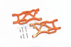 GPM Racing GPM-MAF056-OR | GPM Orange Aluminium Rear Lower Suspension Arms Set