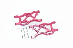 GPM Racing MAF056-R | GPM Red Aluminium Rear Lower Suspension Arms Set