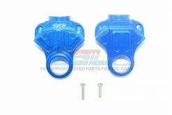 GPM Racing MAG012-B | GPM Blue Aluminum Front Or Rear Differential Output Yokes 2Pcs W/ Hardware