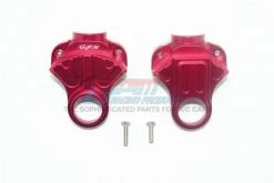 GPM Racing MAG012-R | GPM Red Aluminum Front Or Rear Differential Output Yokes 2Pcs W/ Hardware