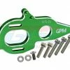 GPM Racing MAG018B-G | GPM Green Aluminium Motor Mount Plate/Heat Sink