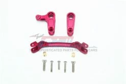 GPM Racing MAG048-R | GPM Red Aluminium ARRMA Granite 4x4 Steering Assembly Set