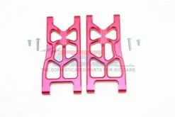 GPM Racing MAG056-R | GPM Red Aluminium ARRMA GRANITE 4x4 Rear Lower Suspension Arms 2Pcs