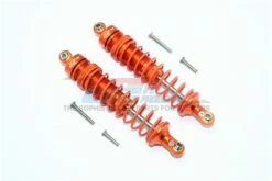 GPM Racing MAG102F-OR-OR | GPM Orange Aluminium 102mm Front Adjustable Shocks 2Pcs