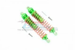 GPM Racing MAG115R-G-OR | GPM Green Aluminium 115mm Adjustable Rear Heavy-Duty Shocks 2Pcs