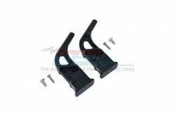 GPM Racing MAI040RB-BK | GPM Black Aluminium Rear Wing Mounts 2Pcs