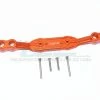 GPM Racing MAI201F-RB-OR | GPM Orange Aluminium Front Or Rear Body Post Stabiliser W/ Hardware