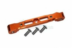 GPM Racing GPM-MAK007-OR | GPM Orange Aluminium ARRMA Kraton, Typhon & Outcast Front Upper Suspension Arm Pin Brace