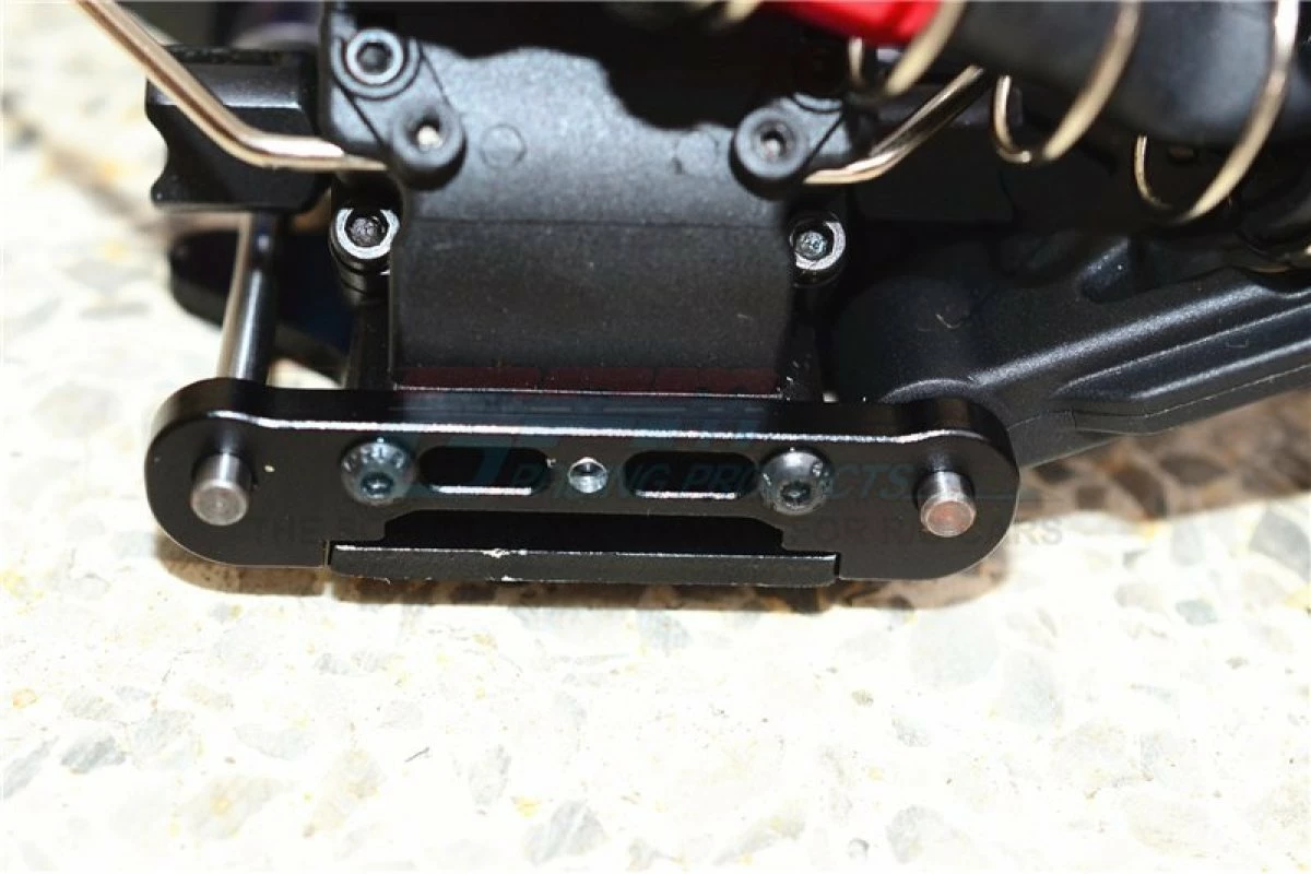 GPM Racing MAK008-R | GPM Red Aluminium ARRMA Kraton, Typhon & Outcast Front Lower Suspension Arm Pin Brace - Image 3