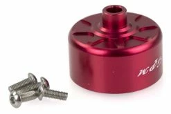 GPM Racing MAK011-R | GPM Red Aluminium ARRMA Differential Case Set W/ Hardware