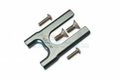 GPM Racing GPM-MAK017A-GS | GPM Grey Silver Aluminium Centre Differential Mount W/ Hardware