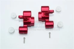 GPM Racing MAK021-R | GPM Red Aluminium ARRMA Kraton & Outcast Steering Block Hubs
