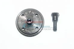 GPM Racing MAK1043TS-BK | GPM Hardened Steel 43T/10T Differential Gear Set